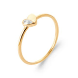 Bague en plaqué or 711-388