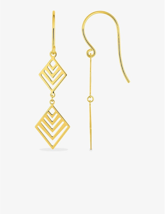 Boucles d'oreilles en or 9ct 482-138