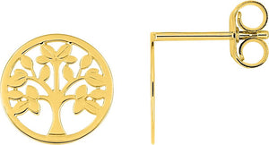 Boucles d'oreilles en or 9ct 484-156