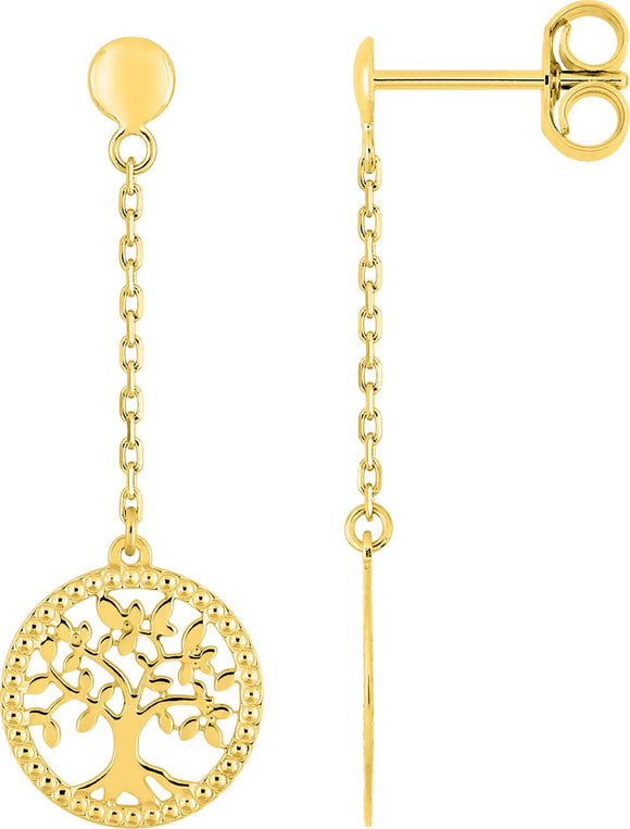 Boucles d'oreilles en or 9ct 482-135