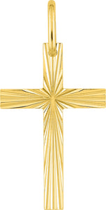 Pendentif croix en or 18 ct 360-367