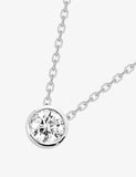 Collier solitaire en argent 654z2250