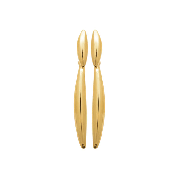 Boucles en acier doré 880j1049