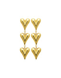 Boucles en acier doré 880j1040