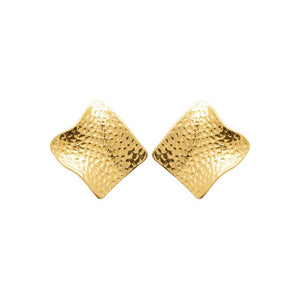 Boucles en acier doré 880j1093