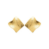 Boucles en acier doré 880j1093