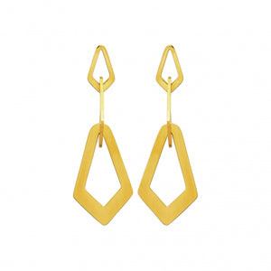 Boucles en acier doré 880j1046