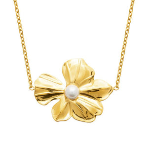 Collier en acier doré 850J782