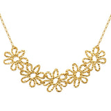 Collier en acier doré 850J835