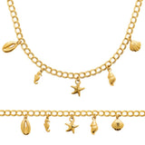 Bracelet acier doré 840j1112