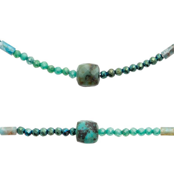 Collier en acier doré 850J859