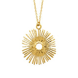 Collier en acier doré 850j1233