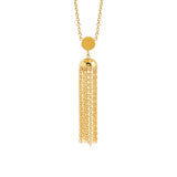 Collier en acier doré 850J1259
