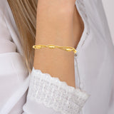 Bracelet en acier doré 840J1686