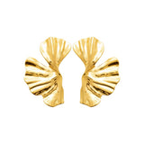 Boucles en acier doré Carolane