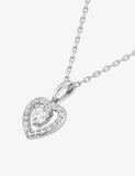 Collier coeur en argent 654Z2284