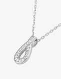 Collier goutte en argent 654z2261