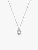 Collier goutte en argent 654z2261