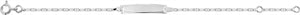 Bracelet d'identité enfant en argent 644-662