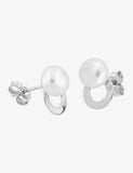 Boucles Argent + perles eau douce 683-315