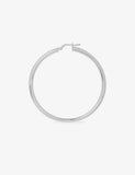 Boucles créoles 45mm en argent 680-1350