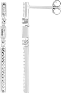 Boucles d'oreilles en argent 681-3363
