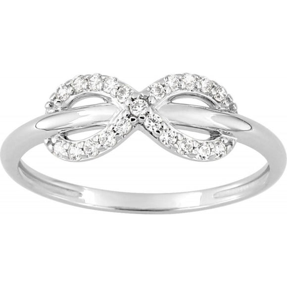 Bague en argent infini 611-4058