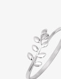 Bague feuilles en argent 614-652
