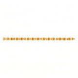Bracelet en acier doré homme 744-323