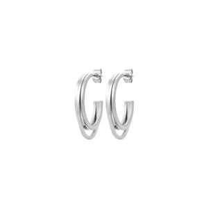 Boucles d'oreilles en acier 880-1677