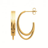 Boucles en acier doré 880j1050