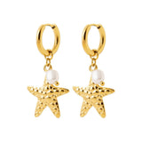 Boucles en acier doré 880j1171