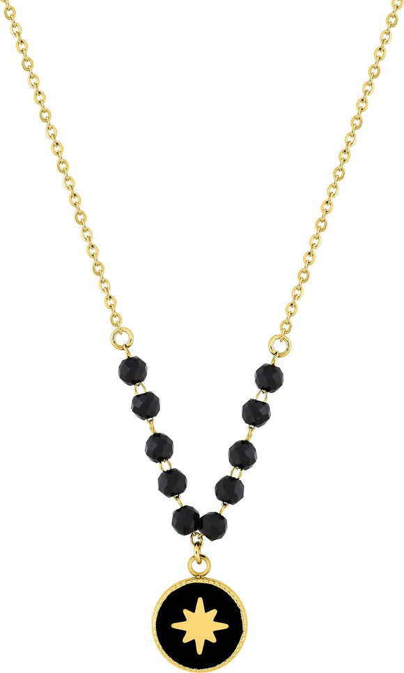 Collier en acier doré 850J518