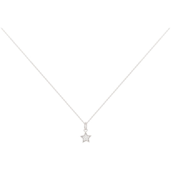 Collier étoile en argent 654z2162