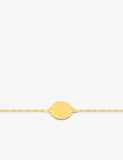 Gourmette enfant en or jaune 9ct 446J-245