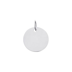 Médaille or blanc 9ct 461-71