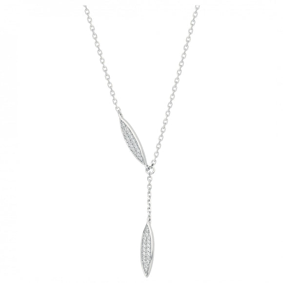 Collier en argent en Y   654Z2149