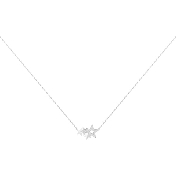 Collier étoiles en argent 654z2163