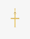 Pendentif croix en or jaune 18ct 360-315