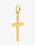 Pendentif croix en or 18 ct - 360-334