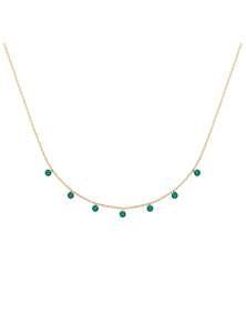 Collier Irina vert