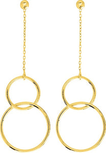 Boucles d'oreilles en or 9ct 482-136