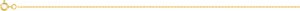 Chaine maille forçat en or jaune 9ct de 1.10mm Taille 45cm 450-608