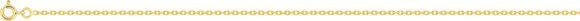 Chaine maille forçat en or jaune 9ct 1.6mm