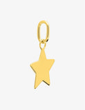 Pendentif étoile en or jaune 9ct