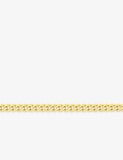 Chaine maille gourmette en or jaune 9ct 1.8mm
