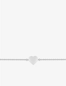 Bracelet coeur en argent personnalisable 640-870