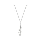 Collier en argent avec zirconiums 654-861