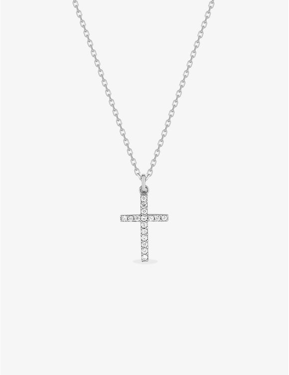 Collier en argent avec croix 654z2270