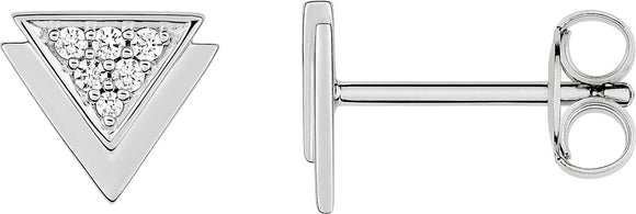 Boucles d'oreilles en argent 682-2443